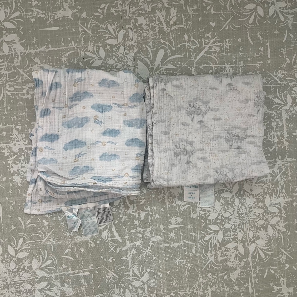 aden + anais Harry Potter Muslin Swaddles